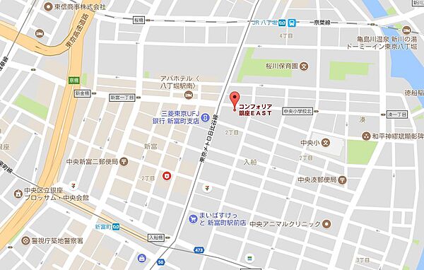 東京都中央区入船１丁目(賃貸マンション1LDK・11階・48.50㎡)の写真 その23