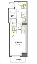 東京都墨田区亀沢２丁目14-8（賃貸マンション1R・6階・32.62㎡） その2