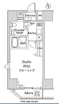 東京都港区新橋６丁目7-7（賃貸マンション1K・12階・29.60㎡） その2