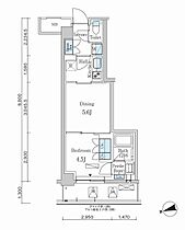 東京都新宿区市谷左内町29-2（賃貸マンション1LDK・2階・31.11㎡） その2