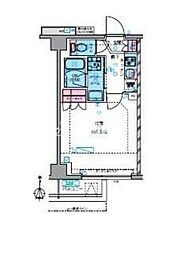 東京メトロ丸ノ内線 四谷三丁目駅 徒歩7分の賃貸マンション 1階1Kの間取り