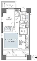 東京メトロ丸ノ内線 本郷三丁目駅 徒歩4分の賃貸マンション 3階1LDKの間取り