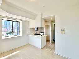 東京メトロ有楽町線 月島駅 徒歩1分の賃貸マンション 8階1LDKのリビング/ダイニング