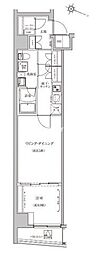 都営三田線 板橋本町駅 徒歩7分の賃貸マンション 10階1LDKの間取り