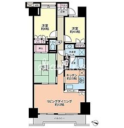 東京メトロ南北線 本駒込駅 徒歩2分の賃貸マンション 15階3LDKの間取り
