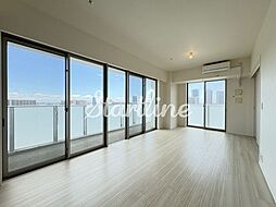 新交通ゆりかもめ 豊洲駅 徒歩4分の賃貸マンション 16階2LDKのリビング/ダイニング