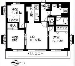 東京メトロ日比谷線 三ノ輪駅 徒歩6分の賃貸アパート 12階3LDKの間取り