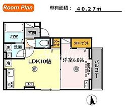 京成本線 新三河島駅 徒歩3分の賃貸アパート 3階1LDKの間取り