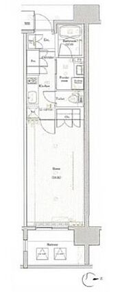 プレミアムキューブ秋葉原_間取り_0