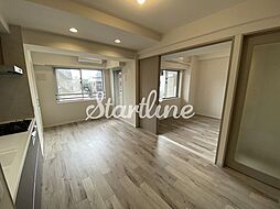 都営大江戸線 若松河田駅 徒歩3分の賃貸マンション 5階2LDKのリビング/ダイニング