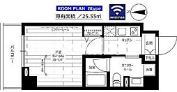 京急空港線 糀谷駅 徒歩7分の賃貸マンション 7階1Kの間取り