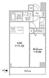 東京メトロ半蔵門線 錦糸町駅 徒歩10分の賃貸マンション 7階1LDKの間取り
