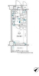東武亀戸線 小村井駅 徒歩5分の賃貸マンション 4階1Kの間取り