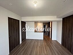 都営大江戸線 新御徒町駅 徒歩5分の賃貸マンション 13階3LDKのリビング/ダイニング