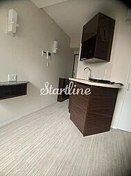 東急池上線 大崎広小路駅 徒歩8分の賃貸マンション 3階ワンルームのリビング/ダイニング