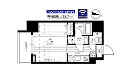 ステージグランデ大島 1Kの間取図画像