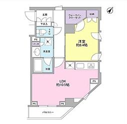 スタイリオ中延駅前 1LDKの間取図画像