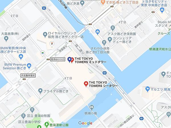 東京都中央区勝どき６丁目(賃貸マンション1LDK・13階・65.59㎡)の写真 その17
