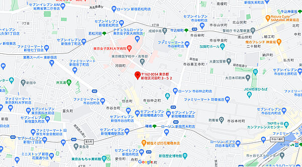 東京都新宿区河田町(賃貸マンション1LDK・5階・54.57㎡)の写真 その14