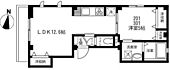 新宿区南元町 3階建 築10年のイメージ