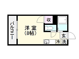 間取図画像 ワンルーム