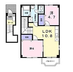 JR鹿児島本線 川内駅 バス11分 中郷病院入口下車 徒歩2分 2階/-