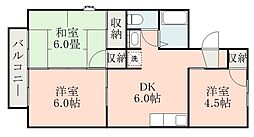鹿児島市電2系統 神田(交通局前)駅 田上寺之下下車 徒歩23分 2階/-