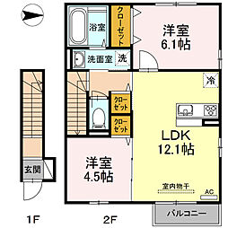 JR九州新幹線 川内駅 鹿児島交通平佐バス停下車 徒歩20分 2階/-