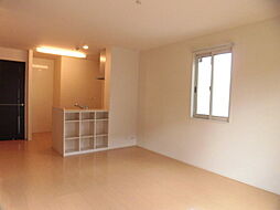 鹿児島市電1系統 谷山駅 中塩屋バス停下車 徒歩7分の賃貸アパート 1階1LDKのリビング/ダイニング