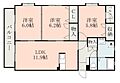 ドリーム水勝3階8.2万円