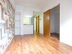 鹿児島市電2系統 桜島桟橋通駅 徒歩1分の賃貸マンション 13階1LDKのリビング/ダイニング