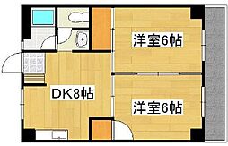鹿児島市電2系統 都通駅 徒歩6分 2階/-