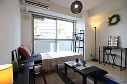 鹿児島市電1系統 二中通駅 徒歩3分の賃貸マンション 6階1Kのリビング/ダイニング