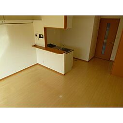 鹿児島市電2系統 高見橋駅 中央高校前下車 徒歩3分の賃貸マンション 4階ワンルームのリビング/ダイニング