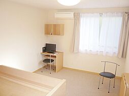 JR指宿枕崎線 五位野駅 バス3分 影原下車 徒歩5分の賃貸アパート 2階1Kのリビング/ダイニング