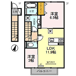 バス 南国バス　新田神社バス停下車 徒歩4分 2階/-