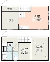 バス 中ノ町下車 徒歩4分 2階/-