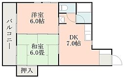 バス 伊敷町下車 徒歩4分 2階/-