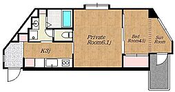 JR指宿枕崎線 南鹿児島駅 徒歩1分 5階/-