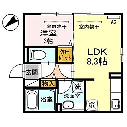 JR九州新幹線 鹿児島中央駅 城山一丁目下車 3.5km 2階/-