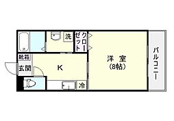 鹿児島市電1系統 笹貫駅 徒歩2分 2階/-