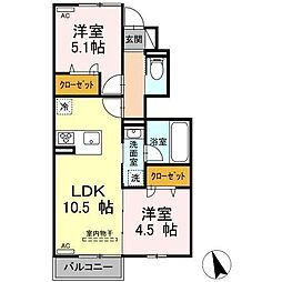 肥薩おれんじ鉄道 上川内駅 南国交通バス　五代住宅下車 徒歩14分 1階/-