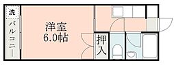 間取図画像 1K