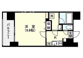 鹿児島県鹿児島市高麗町（賃貸マンション1K・7階・28.60㎡） その2