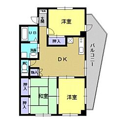 鹿児島市電1系統 荒田八幡駅 徒歩3分 3階/-