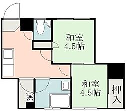 間取図画像 2K