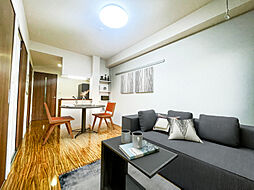 鹿児島市電2系統 加治屋町駅 徒歩1分の賃貸マンション 7階ワンルームのリビング/ダイニング