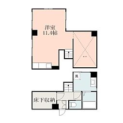メゾンドブランシュ南林寺 1LDKの間取図画像
