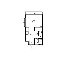 間取図画像 ワンルーム