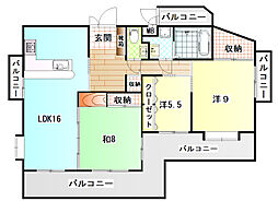 鹿児島市電1系統 荒田八幡駅 徒歩6分
